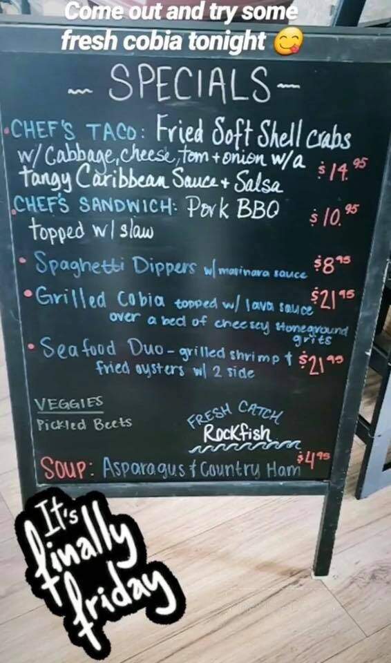 Hole In The Wall - Gwynns, VA menu_pic