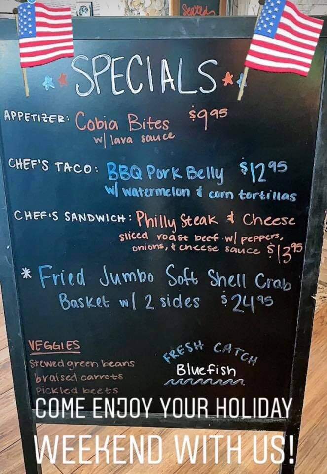 Hole In The Wall - Gwynns, VA menu_pic
