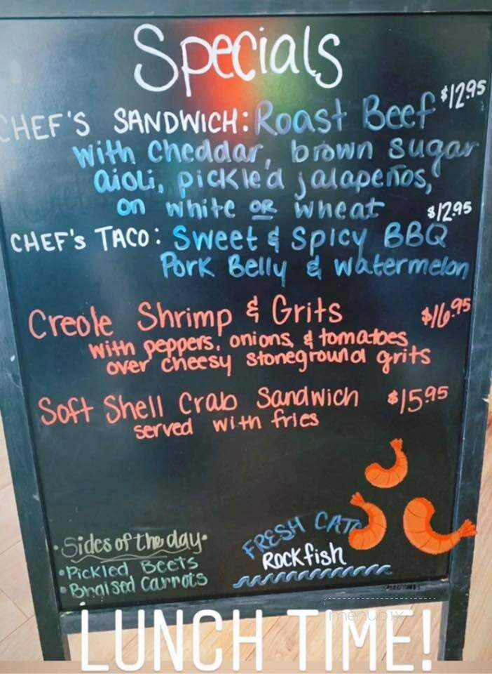 Hole In The Wall - Gwynns, VA menu_pic
