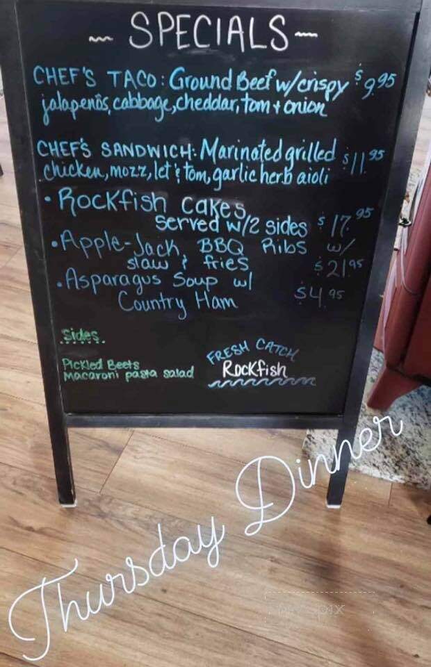 Hole In The Wall - Gwynns, VA menu_pic