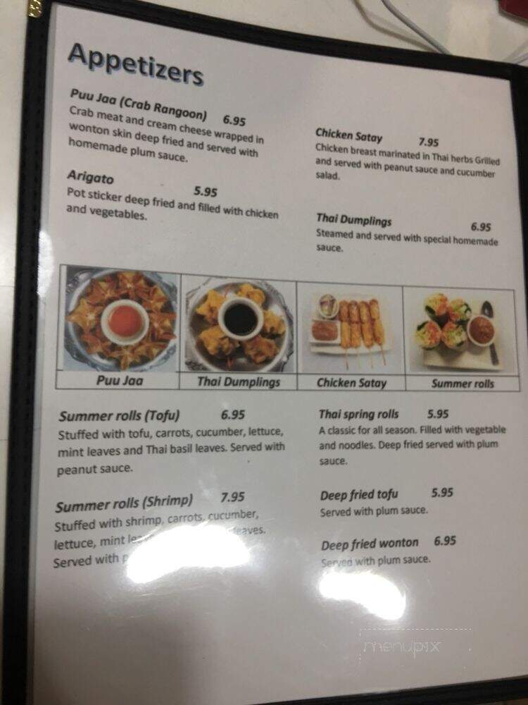 Chao Praya Thai Food - Lake Havasu City, AZ menu_pic
