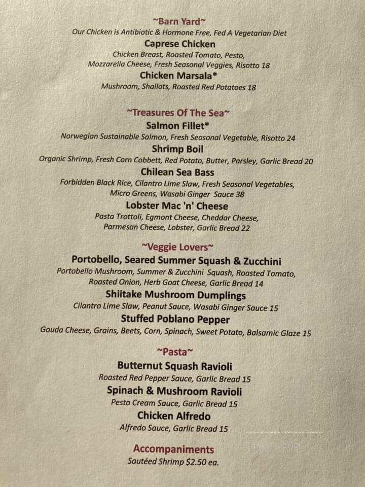 Uprooted - McHenry, IL menu_pic