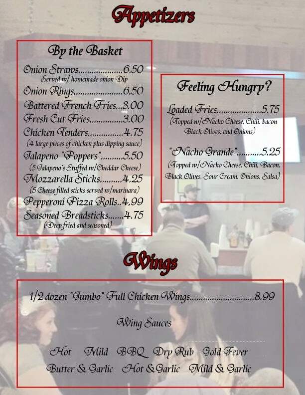 The Burrow - Punxsutawney, PA menu_pic