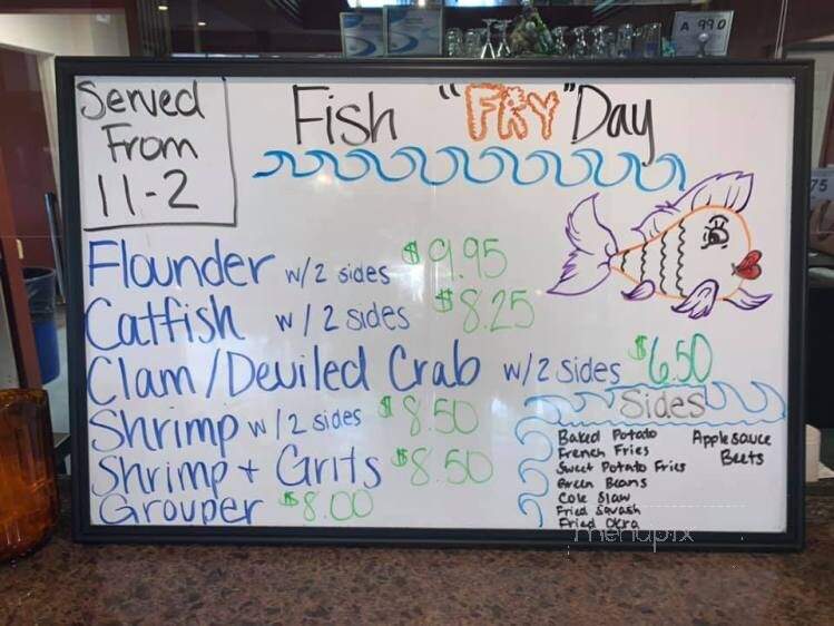 Lane Tree Grill - Goldsboro, NC menu_pic