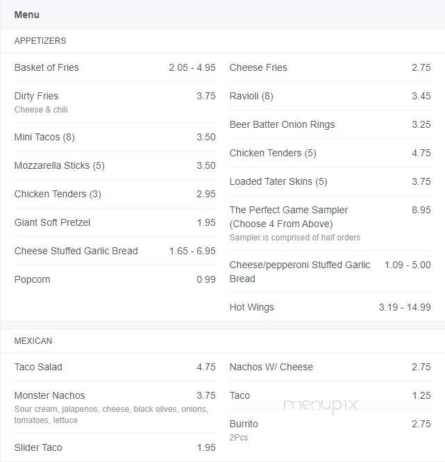 St Clair Bowl - Fairview Heights, IL menu_pic