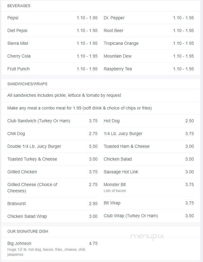 St Clair Bowl - Fairview Heights, IL menu_pic