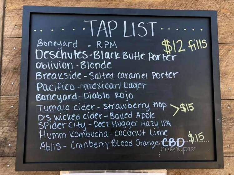 The Bite - Tumalo, OR menu_pic