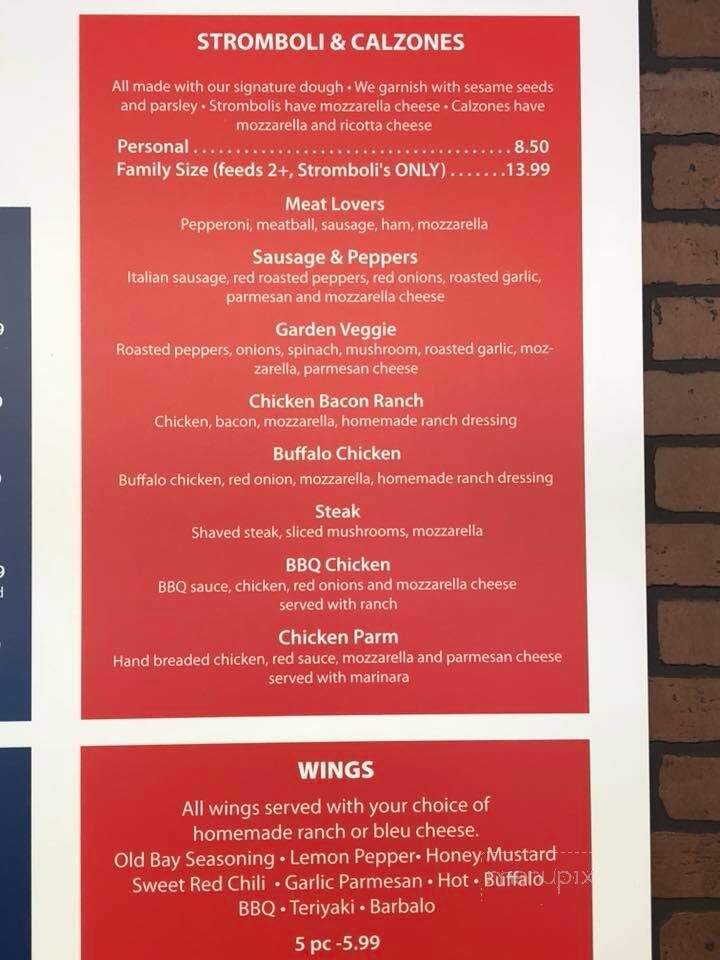 Caputo's Pizza Company - Cherryville, NC menu_pic
