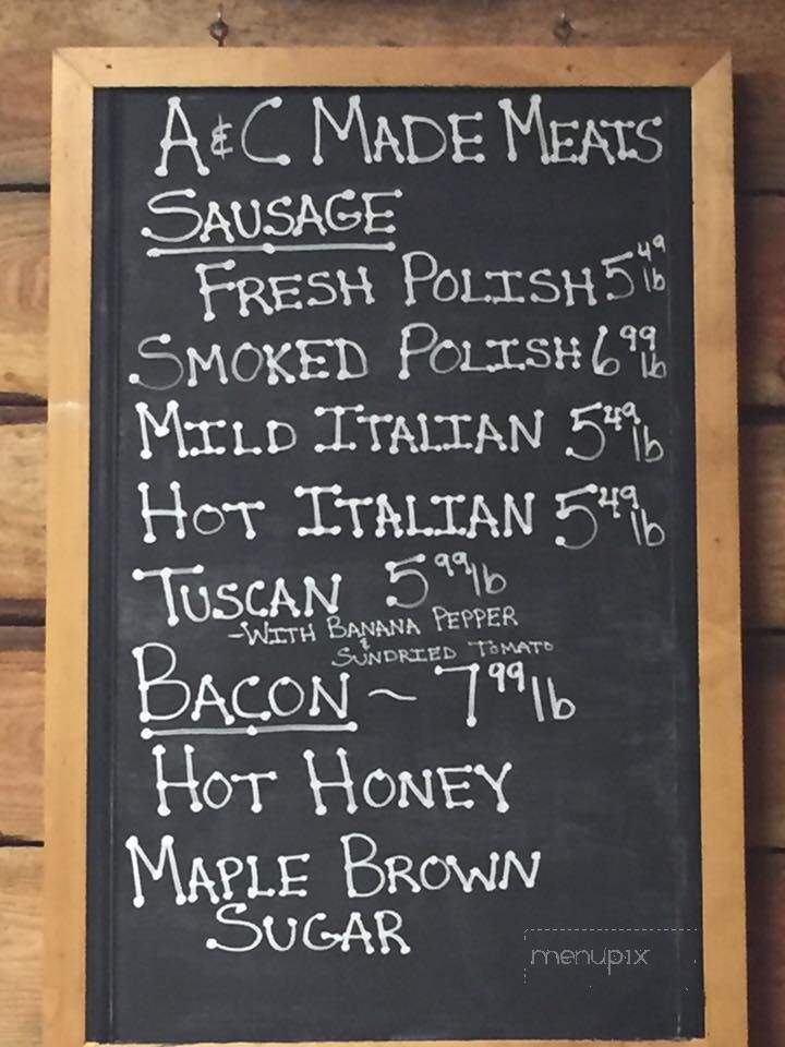 A&C Meat Company - Lake View, NY menu_pic