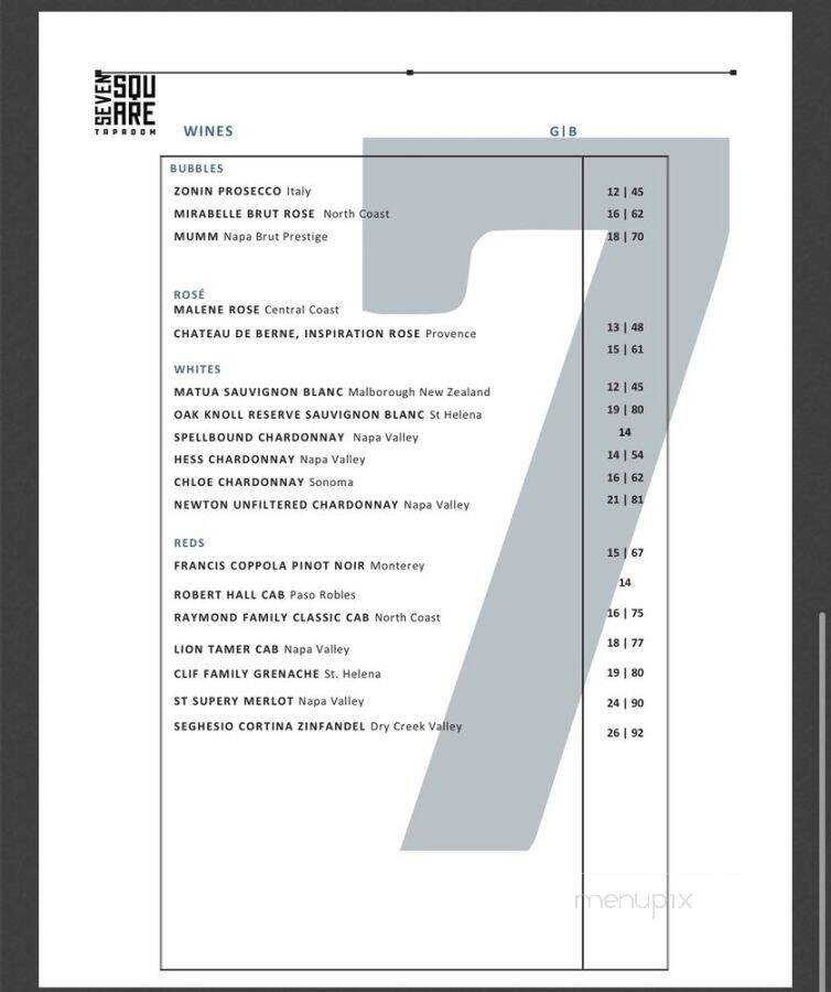 Seven Square Taproom - San Francisco, CA