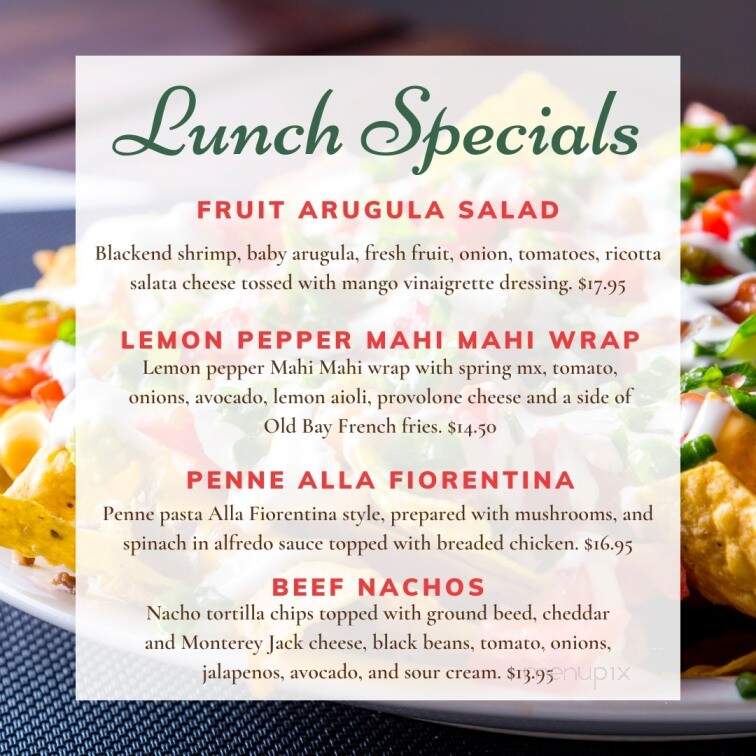 Pomodoro Pizza & Italian Restaurant - Downingtown, PA menu_pic