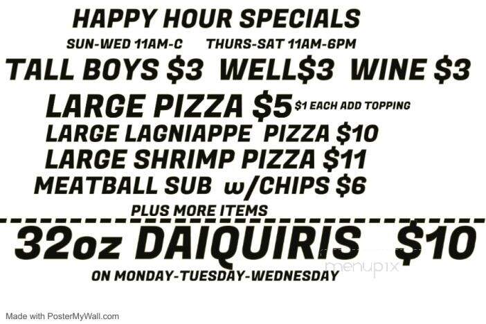 Island Time Daiquiris - Orange Beach, AL menu_pic