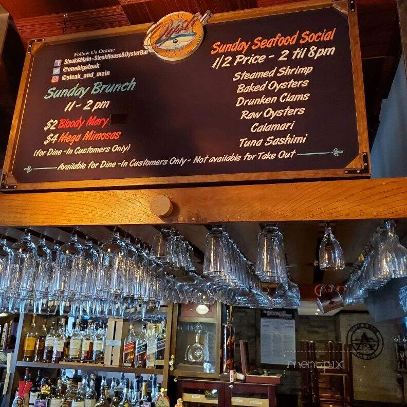 Steak & Main - North East, MD menu_pic