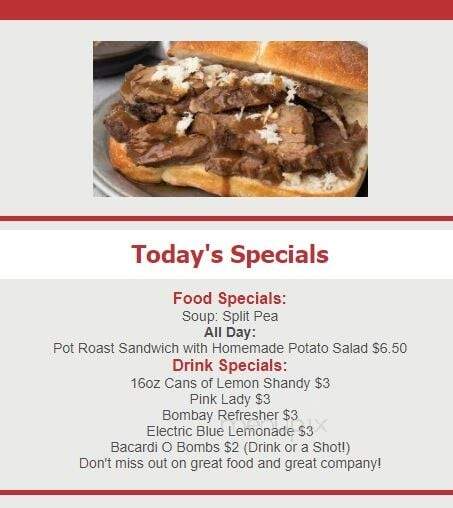Aurora Turner Club - Aurora, IL menu_pic