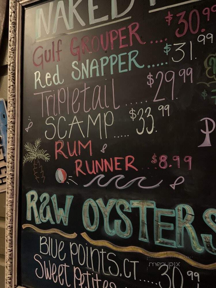 Owen's Fish Camp - Sarasota, FL menu_pic