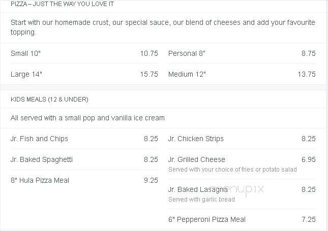 Daddy-O's Pizza & Ribs - Prince George, BC menu_pic