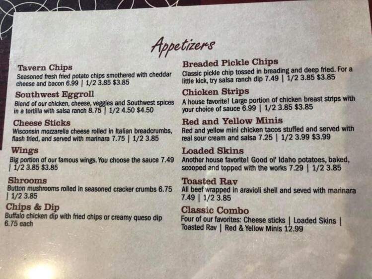 Maverick's Steakhouse - Litchfield, IL menu_pic
