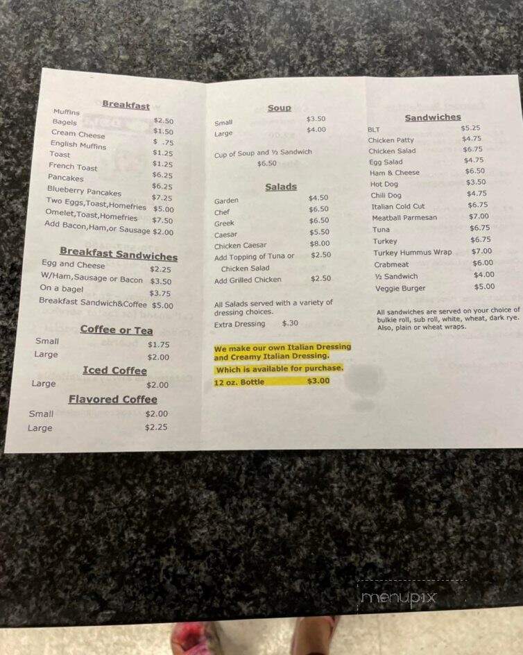 Little Deli - Lawrence, MA menu_pic