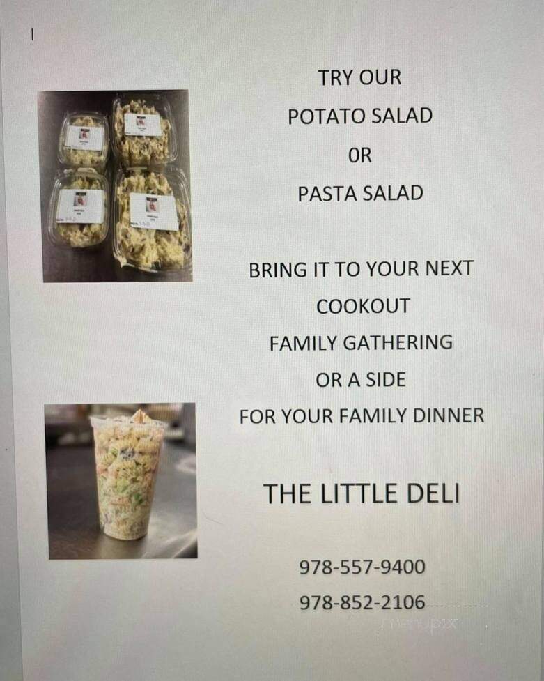 Little Deli - Lawrence, MA menu_pic