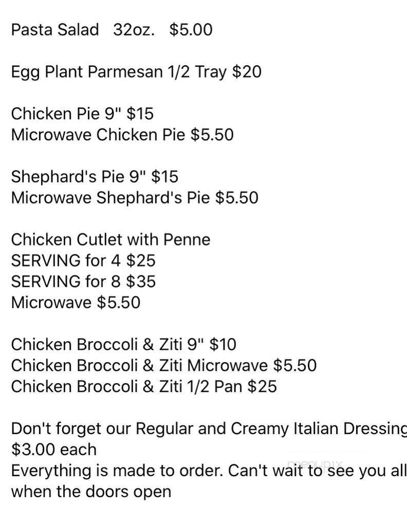 Little Deli - Lawrence, MA menu_pic