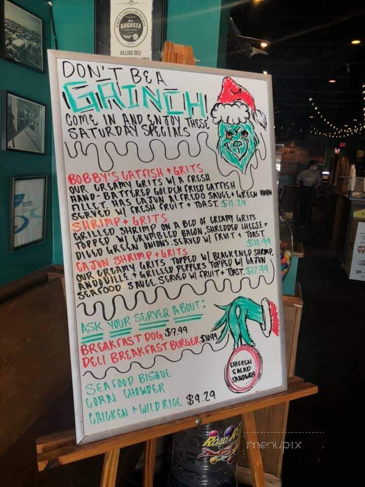 Village Deli - Augusta, GA menu_pic