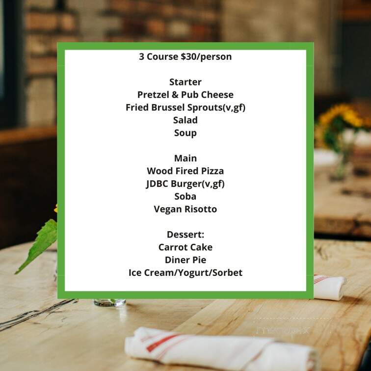 Junk Ditch Brewing Company - Fort Wayne, IN menu_pic