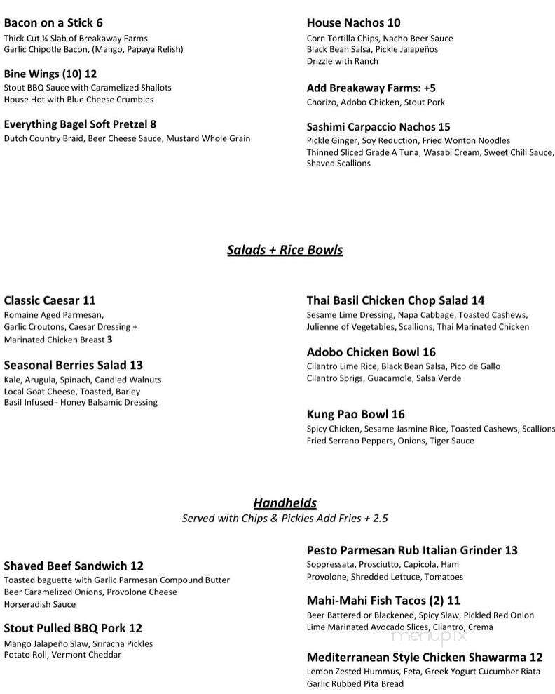 Twisted Bine Beer - Mount Joy, PA menu_pic