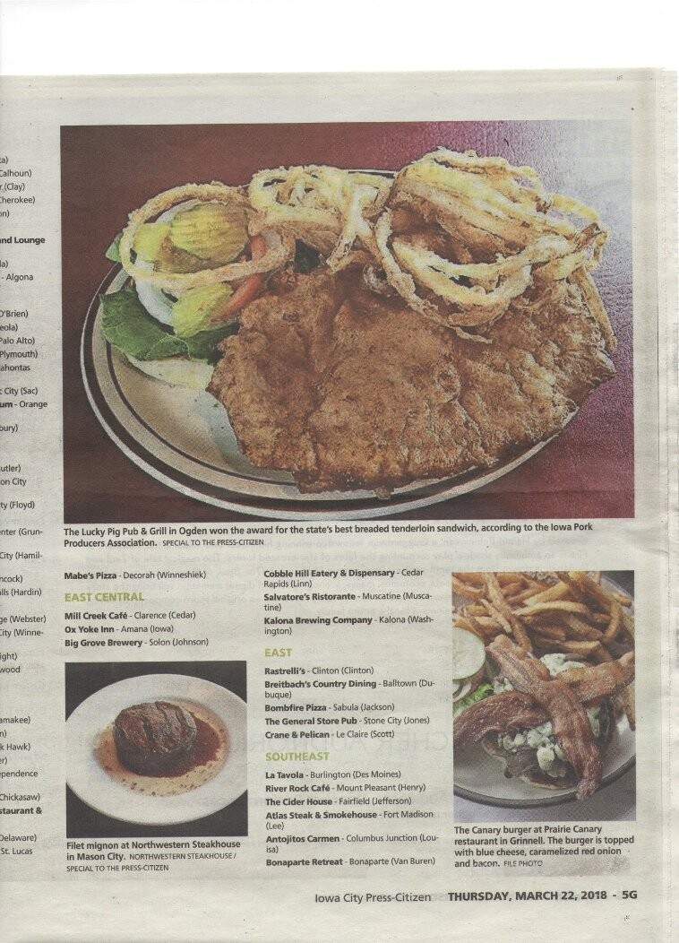 Salvatore's Ristorante - Muscatine, IA menu_pic