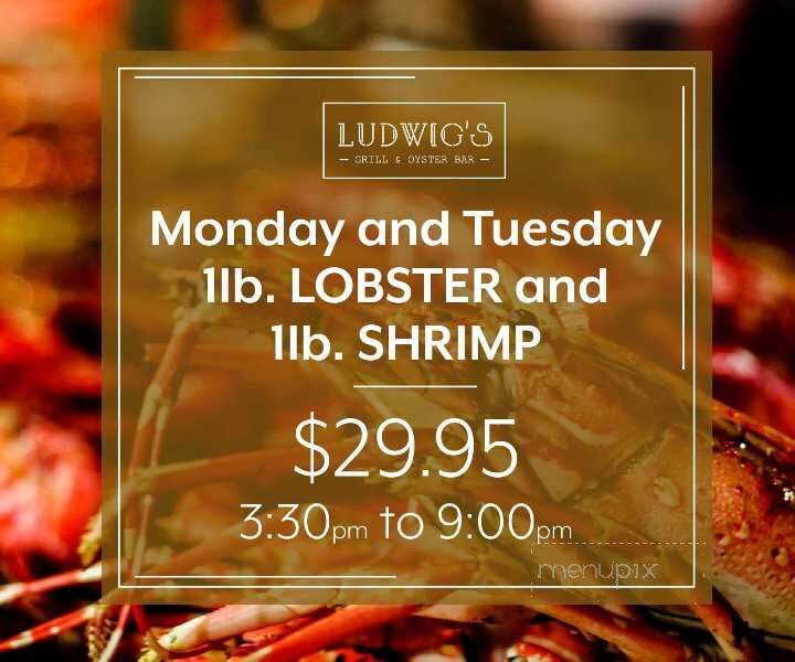 Ludwigs Inn & Oyster Bar - Glenmoore, PA menu_pic