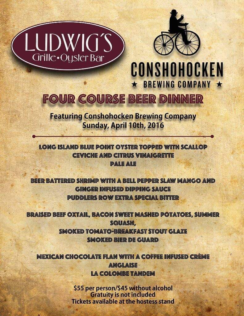 Ludwigs Inn & Oyster Bar - Glenmoore, PA menu_pic
