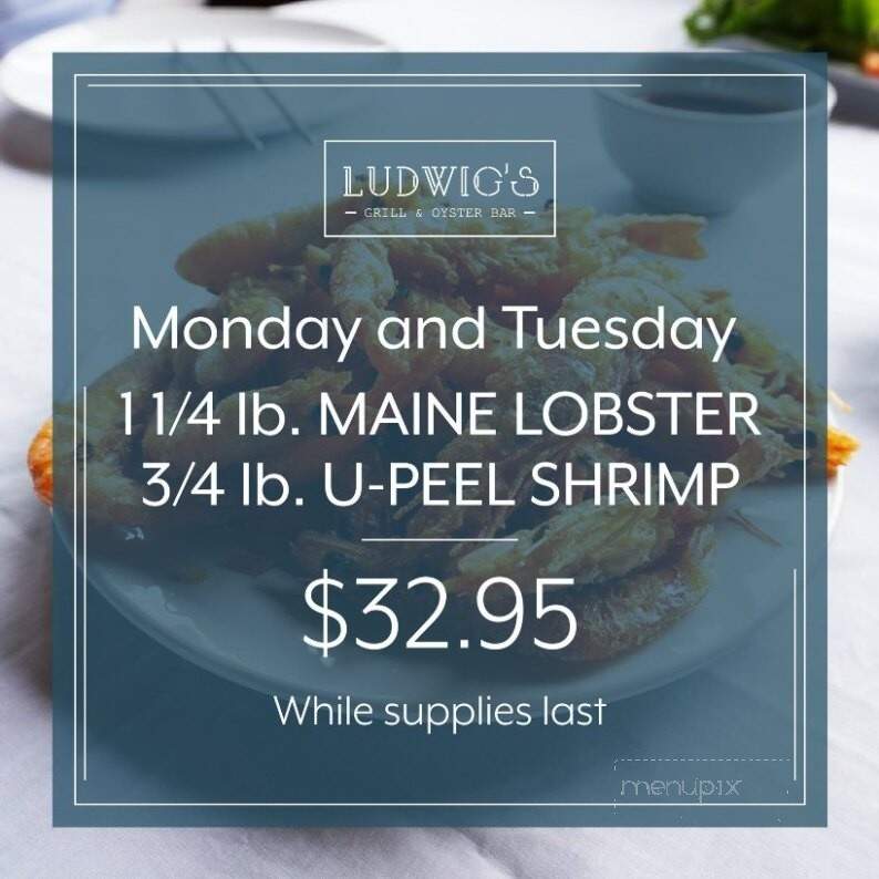 Ludwigs Inn & Oyster Bar - Glenmoore, PA menu_pic