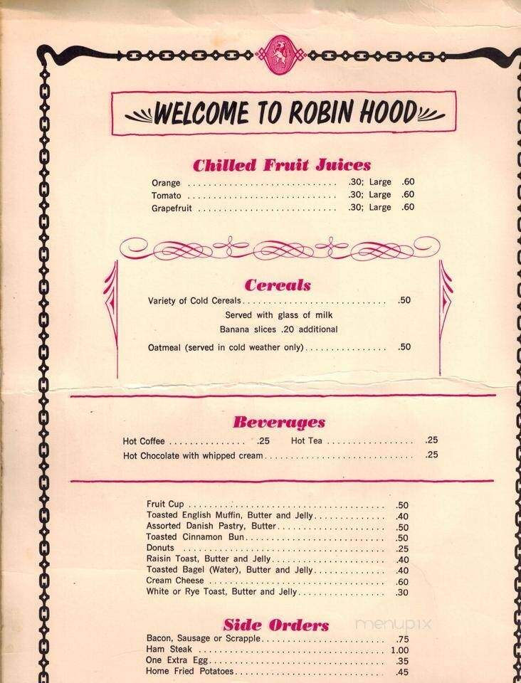 Robin Hood Restaurant - Southampton, PA