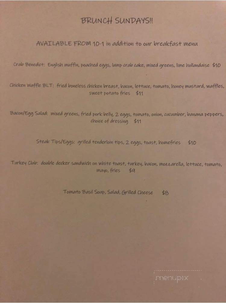 Smokin' Toads BBQ - Sarver, PA menu_pic