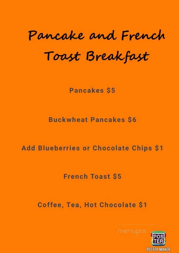 Smokin' Toads BBQ - Sarver, PA menu_pic