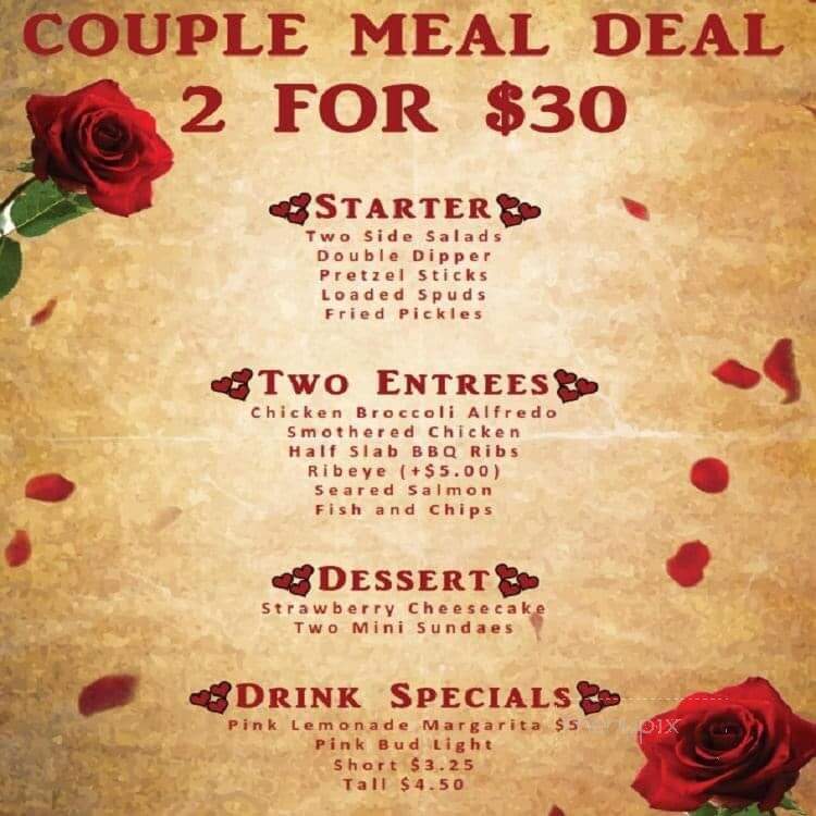 Stevo's Bar & Grill Banquet Facility - Imlay City, MI menu_pic