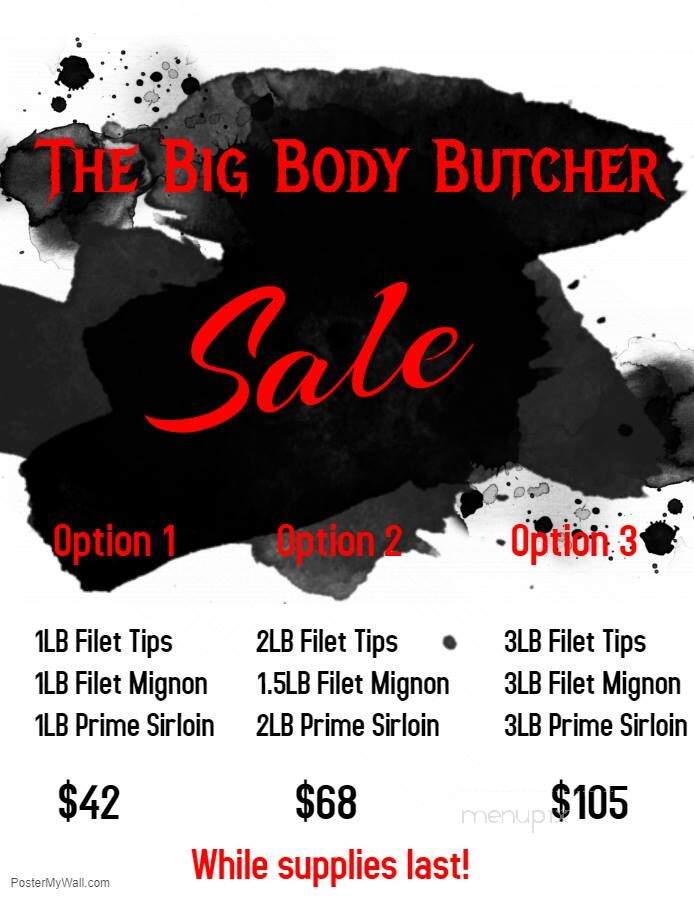 The Big Body Butcher - Colonie, NY