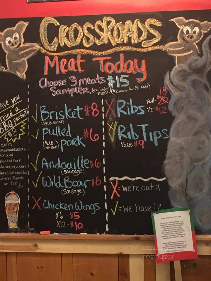 Crossroads Barbeque - Grand Ledge, MI menu_pic