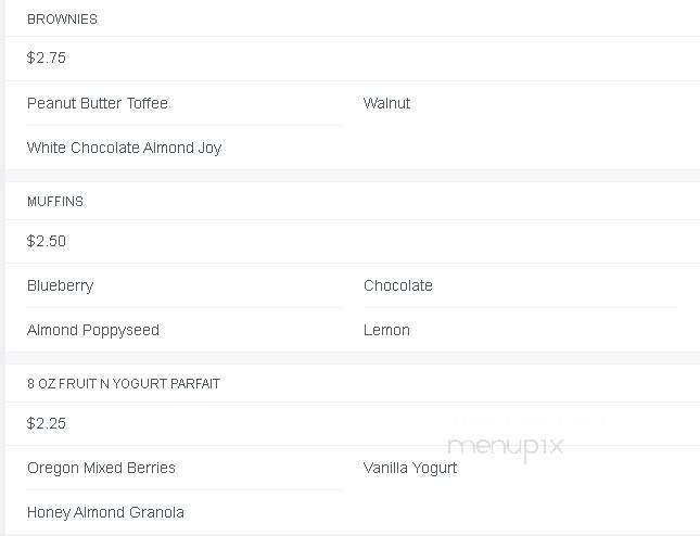 Empire Bakery - Coos Bay, OR menu_pic
