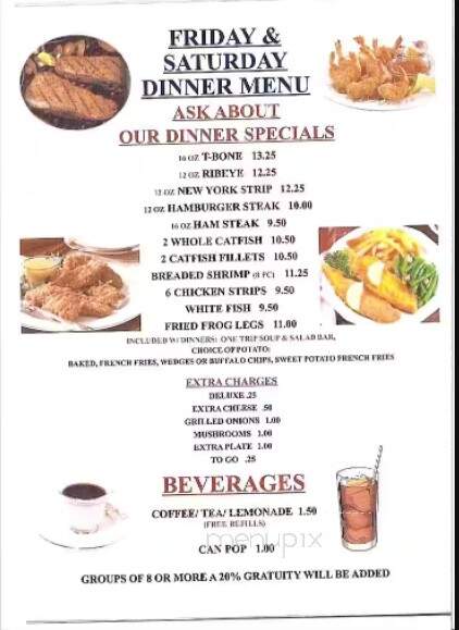 American Legion Post 81 - Monticello, IN menu_pic