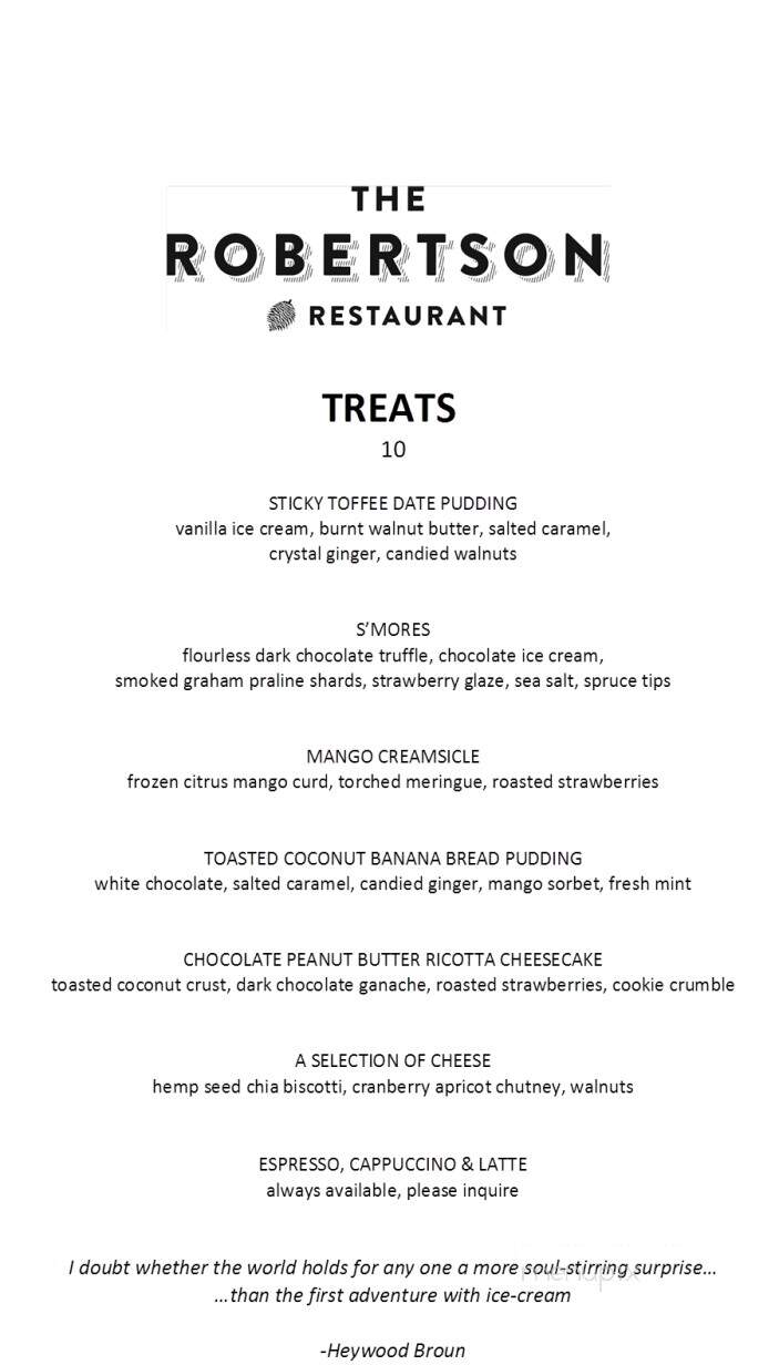Shadow Lawn Inn - Rothesay, NB menu_pic