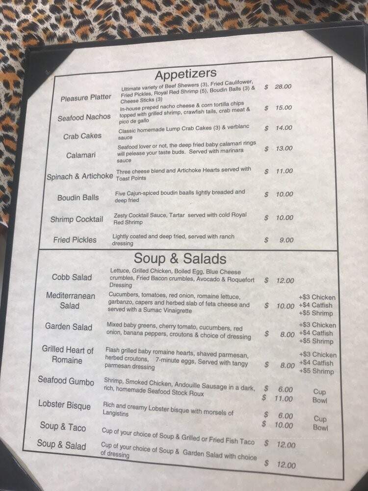 Dido's - Brazoria, TX menu_pic