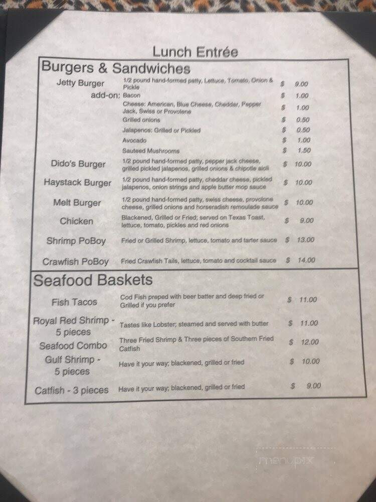 Dido's - Brazoria, TX menu_pic