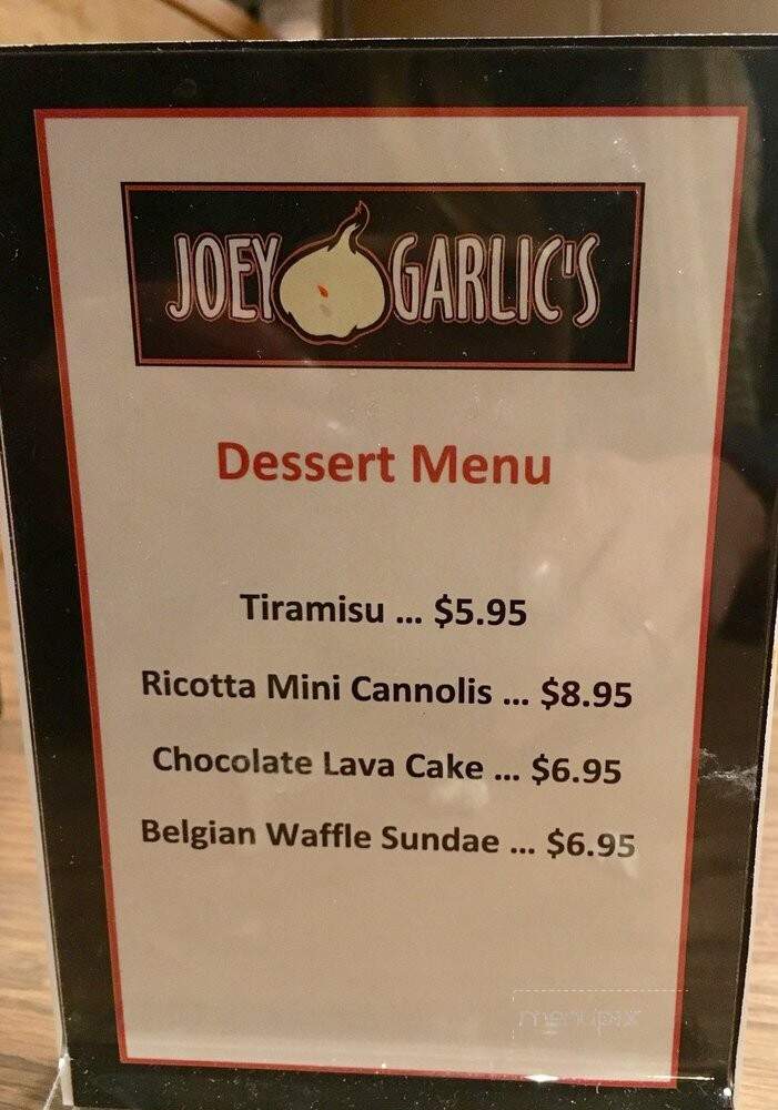 Joey Garlic's - Manchester, CT