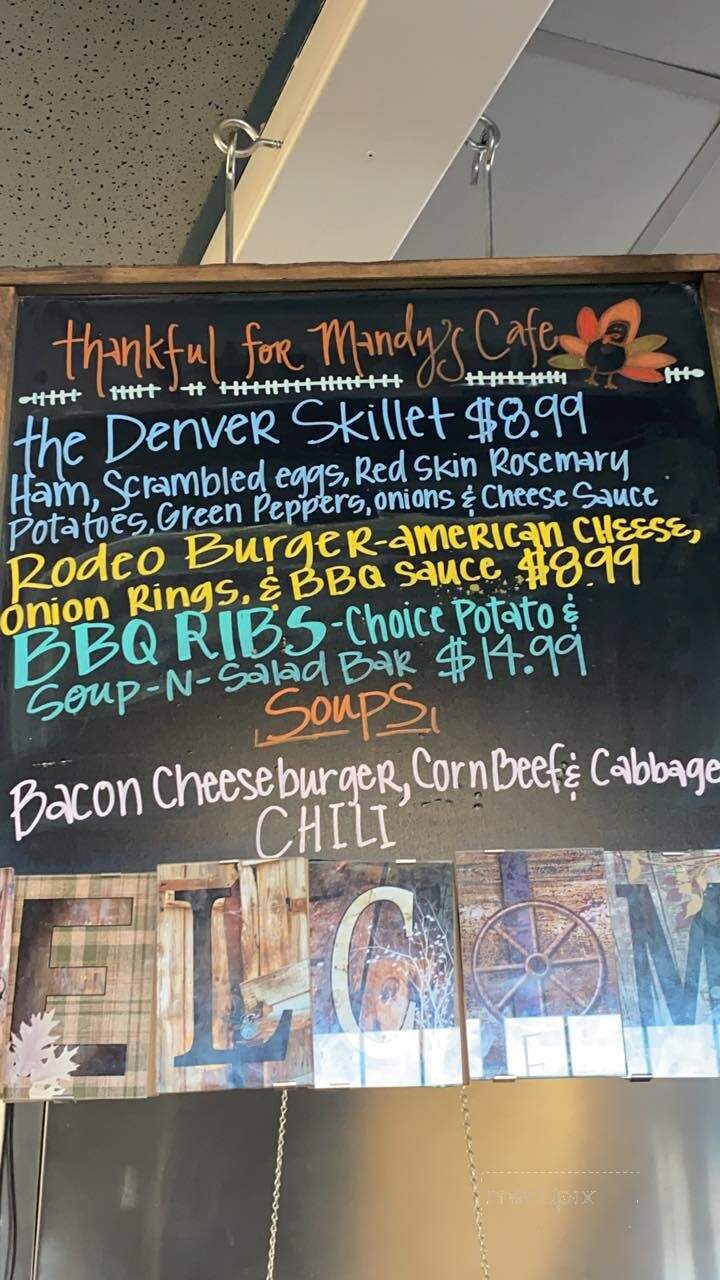 Mandy's Cafe & Deli - Tomah, WI menu_pic