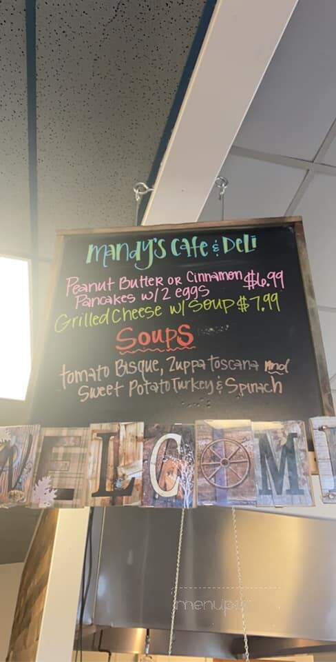Mandy's Cafe & Deli - Tomah, WI menu_pic
