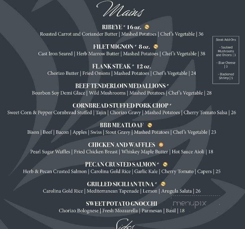 Ruhe152 - Nappanee, IN menu_pic