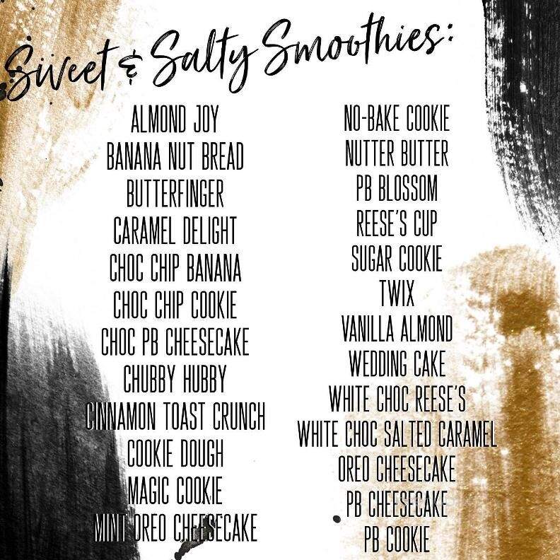 Rise and Shine Nutrition - Williamsport, PA menu_pic