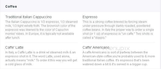 Carpe Diem! Gelato - Espresso Bar - Lafayette, LA menu_pic