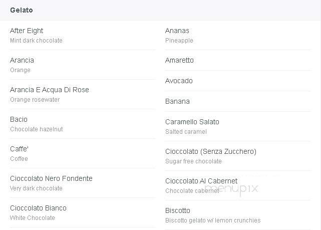 Carpe Diem! Gelato - Espresso Bar - Lafayette, LA menu_pic
