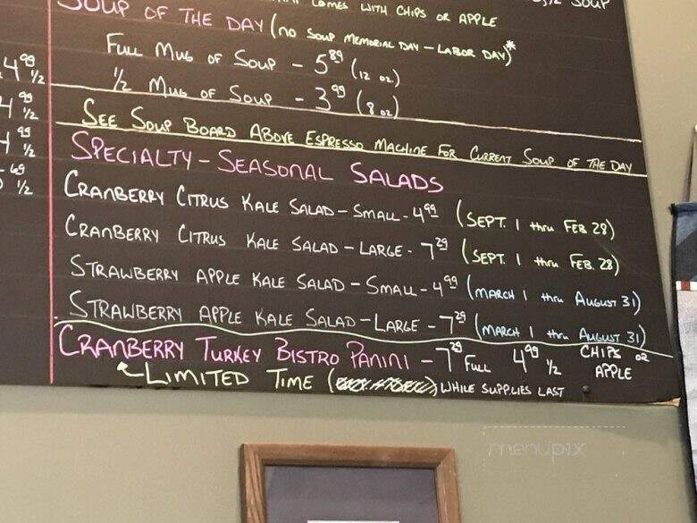 Harbor Lights Coffeehouse - Leavenworth, KS menu_pic